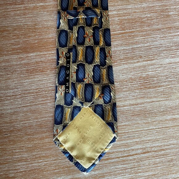 Robert Talbott Omaggio 100% Silk Hand Sewn In Italy Tie - Picture 10 of 10